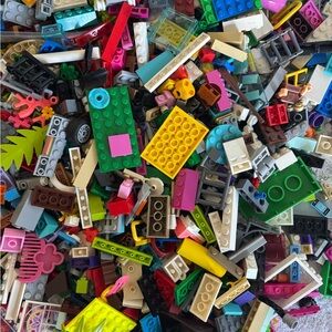 LEGO Toys | Colorful Building Blocks. 1 Gal Plus Bag Full. Plus 1 Unopened Toy